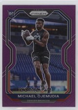 2020 Panini Prizm Rookie Purple Prizm 15/125 Michael Ojemudia #317 6o3