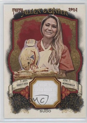 2024 Topps Allen & Ginter Relics A Miki Sudo #AGR-MSU Rookie RC 7mb