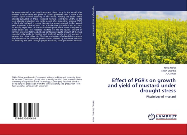 Nikita Nehal (U. A.) | Effect Of Pgr's On Growth And Yield Of Mustard Under...-image