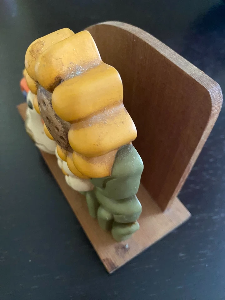 THUN Porta tovaglioli - Porta carte in Ceramica e Legno - Fuori produzione - Immagine 2 di 4