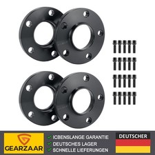 Spurverbreiterung Spurplatten Kompatibel mit AUDI Alu VA 30mm HA 40mm Schwarz