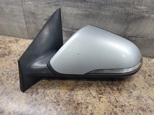 2015-2017 Hyundai Sonata LEFT DRIVER Side Door Mirror W/BLIND SPOT  SILVER OEM