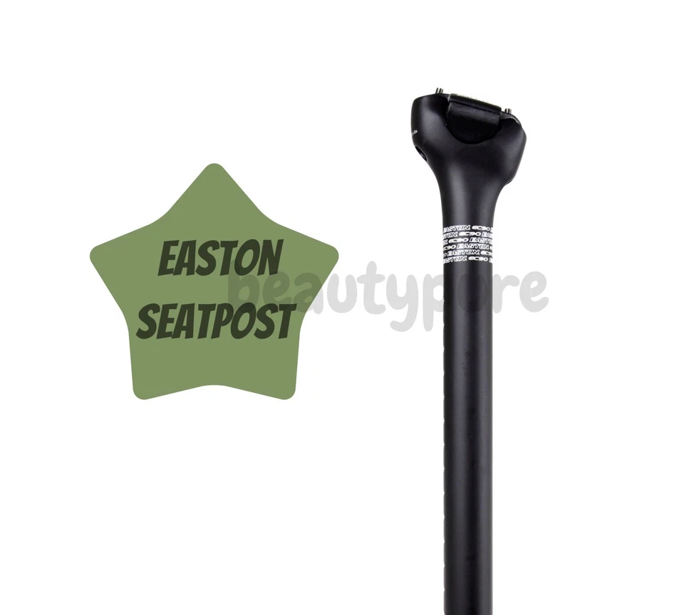 Easton EC90 ZERO Carbon (31.6x400) 0 Degree Setback Seatpost New - Image 3 of 4