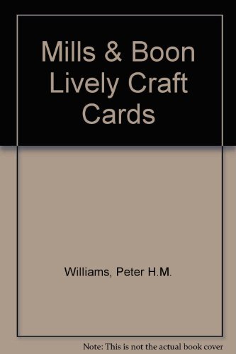 Mills & Boon Lively Craft Cards, Williams, Peter H.M., Good Condition, ISBN 0263 - Picture 1 of 1