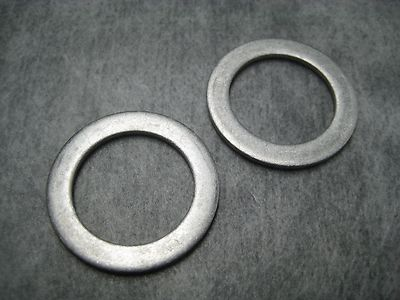 #ad 20mm Oil Drain Plug Gasket Washer Aluminum Pack of 2 Ships Fast $6.99