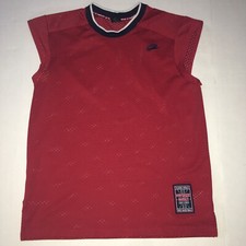 Nike Men's Basketball Red With Blue Trim Classic Rivals Jersey Tank Size Large