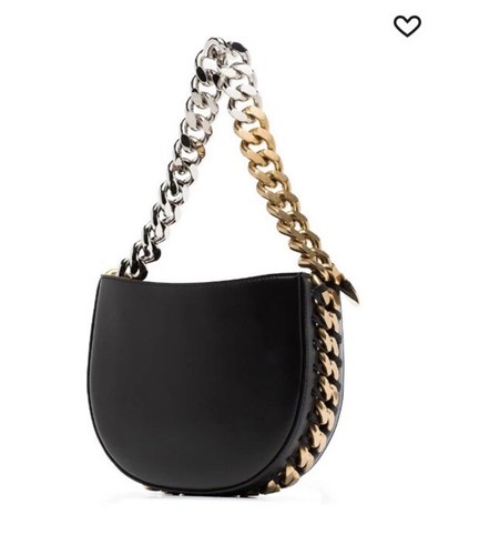 Stella McCartney- Frayme faux-leather Medium shoulder bag- BNWT - Picture 6 of 12