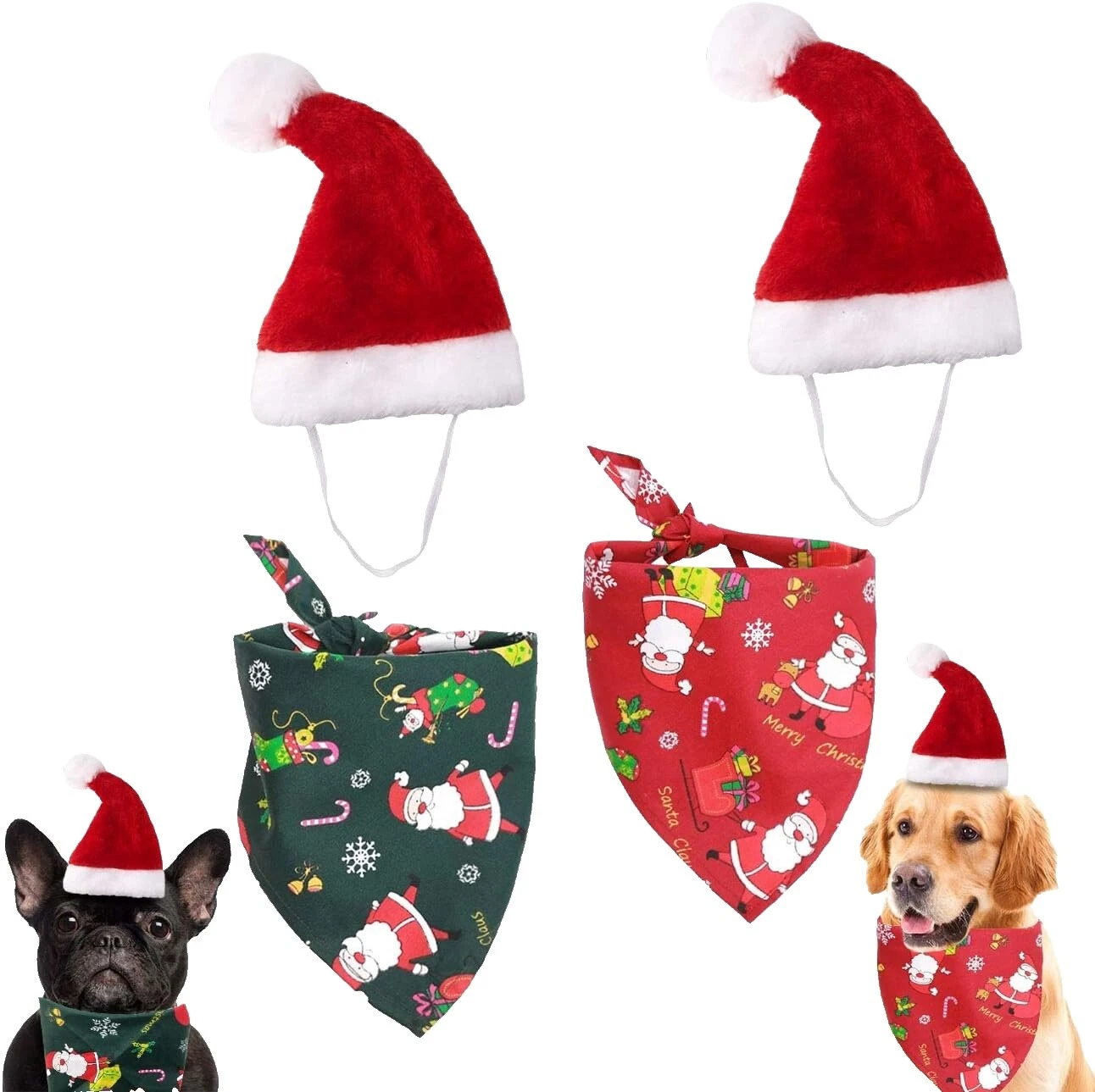 Christmas Dog Hats