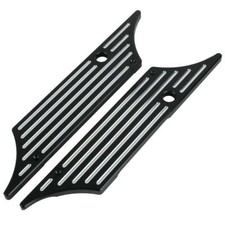 Bolsa de sillín rígida alforja cubierta pestillo cara para Harley Touring Road Glide 93-13