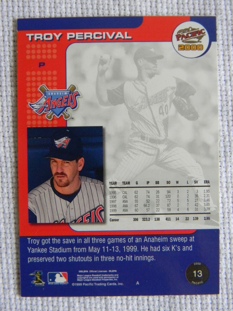 Troy Percival メジャー盾　エンジェルス Troy Percival メジャー盾 エンジェルス Troy Percival メジャー盾