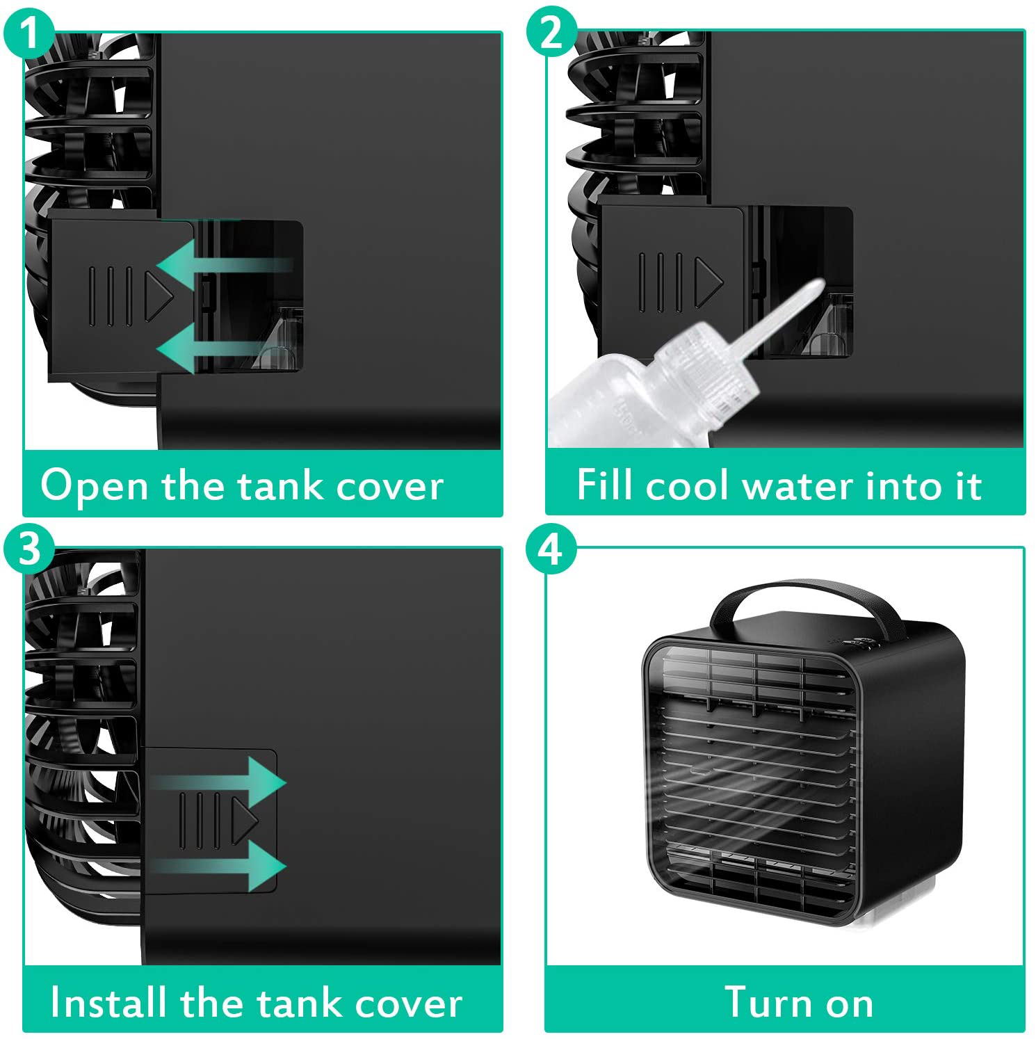 companion maxi evaporative cooler fan