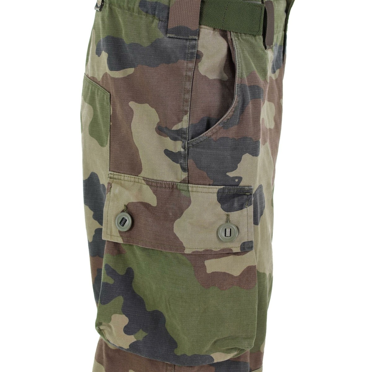 Pantalon Combat Militaire Français FELIN - Camouflage CCE, Ripstop Coton - Taille Surplus Neuf