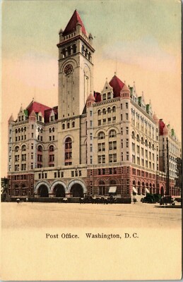 Post Office Washington D.C. Antique Postcard Undivided Back (c. 1901-1907)