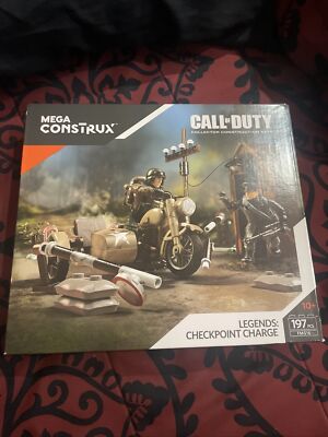 Mega Construx (FMG16) CALL of DUTY Legends: Checkpoint Charge Motorcycle NEW! 