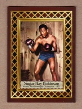 Sugar Ray Robinson '51 Middleweight Champ, Fan Club serial #/300 / NM+ cond