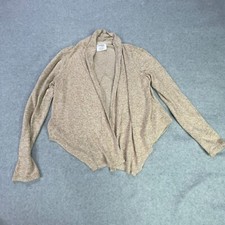 Danskin Now Cardigan Girls S 6-6X Brown Blended Fabric School Casual EUC