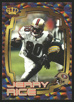 #ad 1997 Pacific Dynagon Prism #51 Jerry Rice Best Kept Secrets $1.99