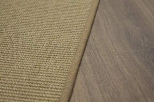 Sisal Teppich umkettelt creme beige 100% Sisal gekettelt verschiedene Größen - Bild 3 von 4