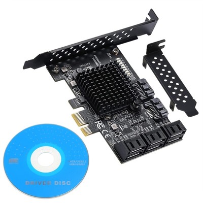 PCI-E to SATA3.0 Controller Expansion Board 8-Port SATA3.0 Expansion Card