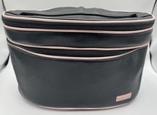 Nueva bolsa de viaje de maquillaje May Kay negra