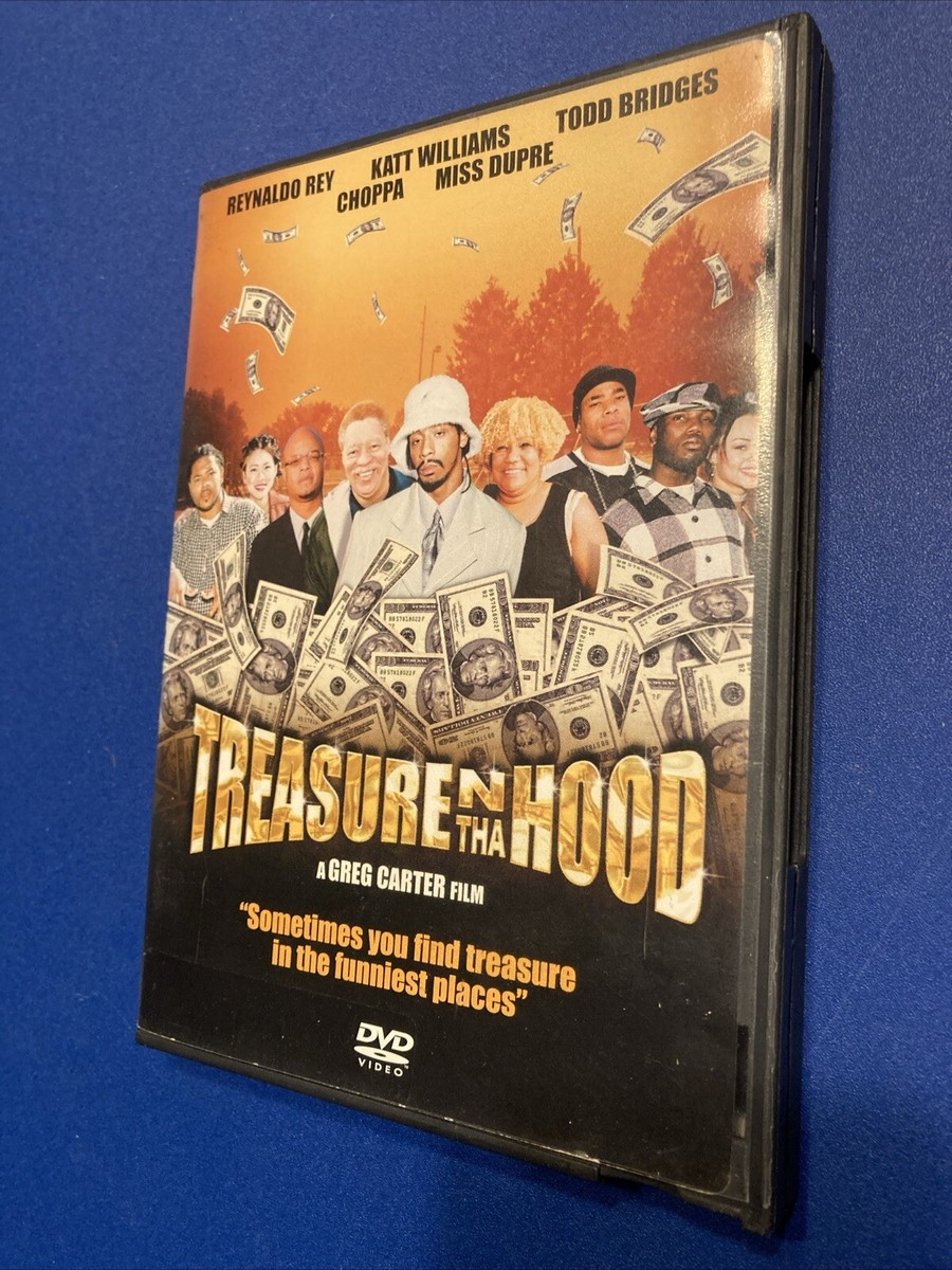 Treasure N Tha Hood (DVD, R, 2005) Katt Williams RARE HTF