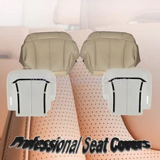 FOR 99-02 Chevy Suburban LT LS Driver Passenger Lower Seat Cover & Foam Cushion