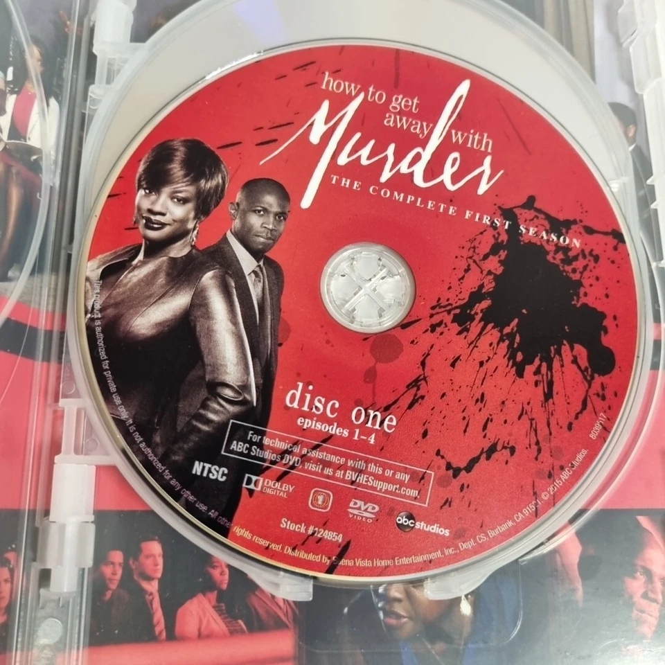 How to Get Away with Murder Season 1 DVD Viola Davis Shonda Rhimes Region 1 - Image 4 of 4