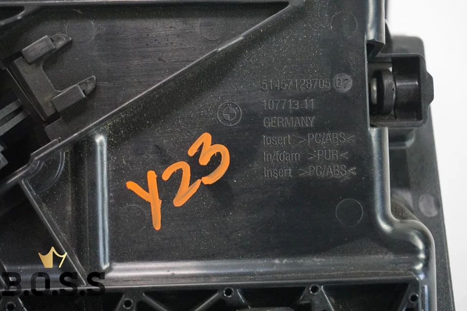 BMW 645CI 2004 2005 guantera compartimento caja de almacenamiento 51167130884 fabricante de equipos originales Foto 4 de 4