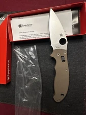 Spyderco Manix 2 /Brown G10 /M390 /C101GPBN2 /Discontinued Sprint rare