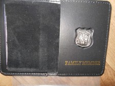 Cobra Bifold Wallet For NYC PO Officer Mini Shield  ID Pocket Leather