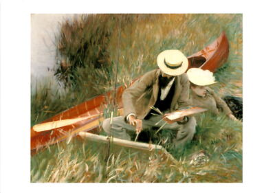 John Singer Sargent's Out-of-Doors Study: Paul Helleu Sketching