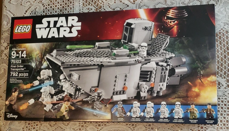 Lego Star Wars First Order Transporter (75103) New in Box Read - Image 2 of 4