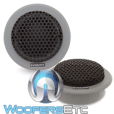 DYNAUDIO ESOTAN MT131-MKII 1.1" CAR AUDIO 120W NEODYMIUM SOFT DOME TWEETERS NEW