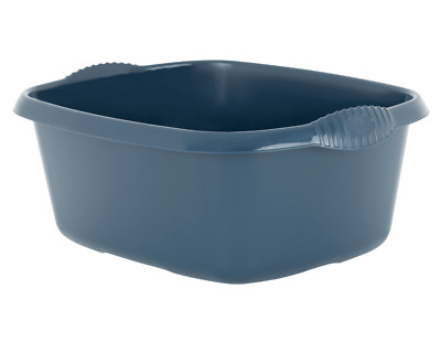 Casa 39 cm große rechteckige Spülschüssel 12L Küchenspüle Waschbecken Wanne - marine