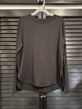 Girls Athletic Works Black Long Sleeve Dry Fit Shirt - XXL 18