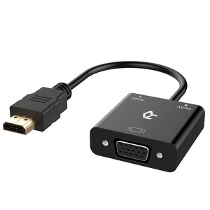 Rankie-HDMI-to-VGA-Adapter-with-3-5mm-Audio-Port-Black