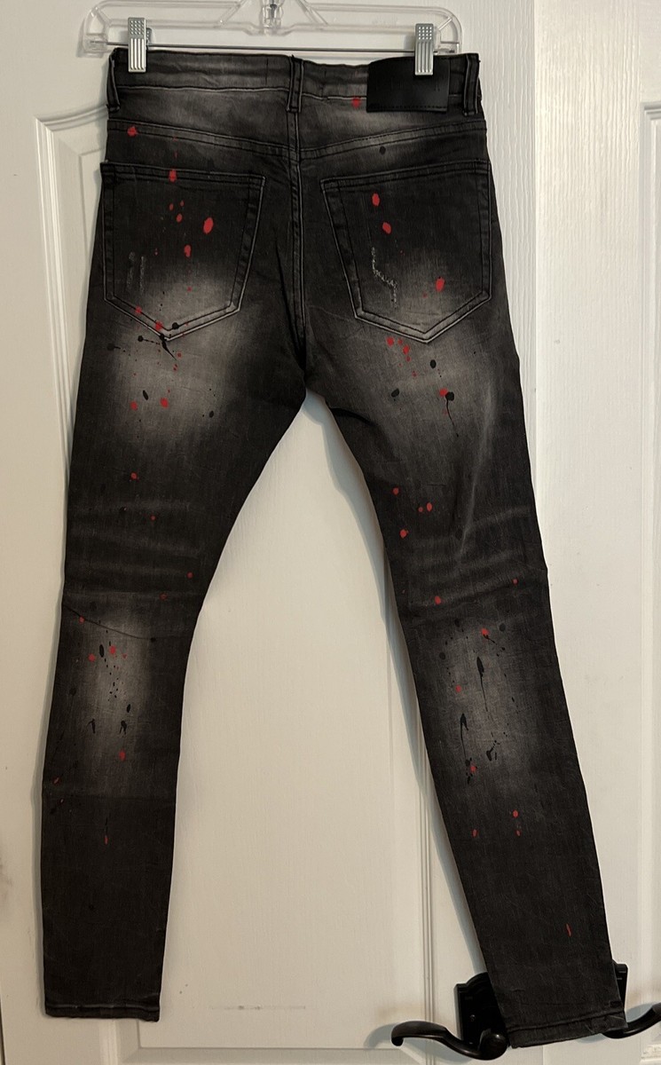 s*様 SPLASH PAINT STRETCH PANTS - BLACK SPLASH – ISSEY MIYAKE ONLINE STORE