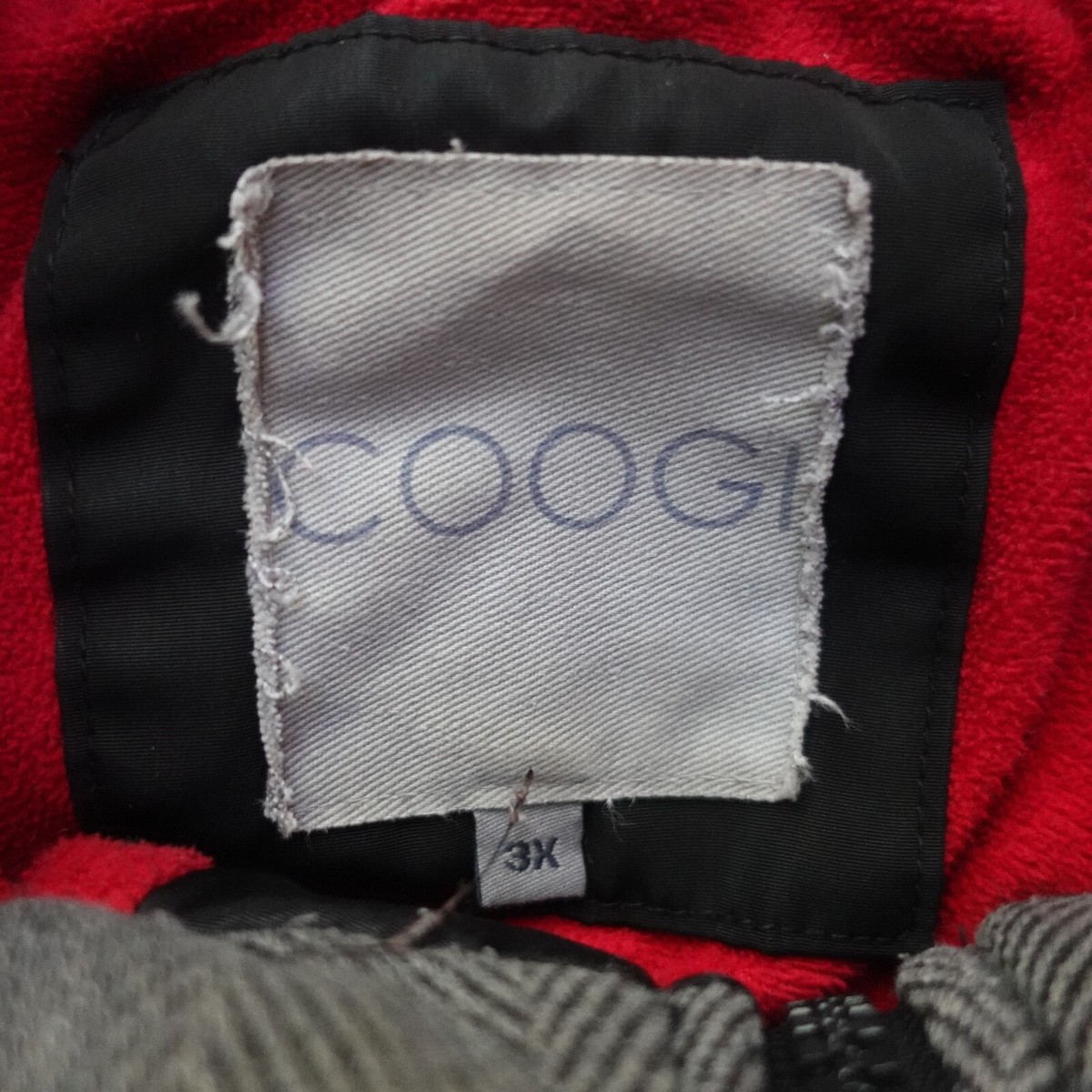 Coogi Vintage Mens Puffer Jacket Wool Blend Design 3X Coogi Vintage Mens Puffer Jacket Wool Blend Design 3X