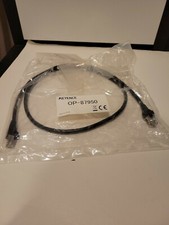 KEYENCE OP-87950, LAN CABLE ETHERNET 1 METER NEW