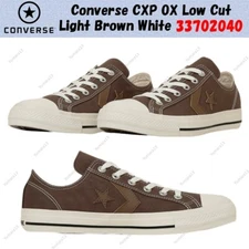 Converse CXP OX Low Cut Light Brown White 33702040 Men's Size