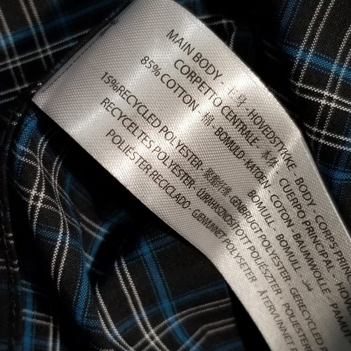NWT ARIAT PRO SERIES KODI BUTTON DOWN LS SHIRT BLACK BLUE PLAID BOYS LARGE - Picture 12 of 15