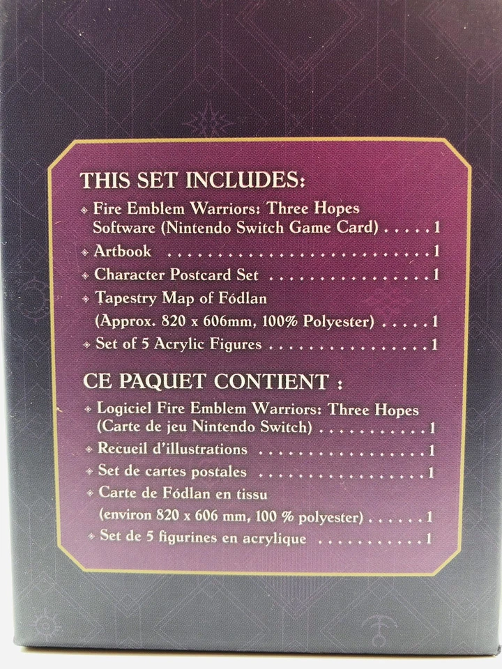 Fire Emblem: Three Hopes Collector's Limited Nintendo Switch Spiel - NEU & OVP - Bild 4 von 4