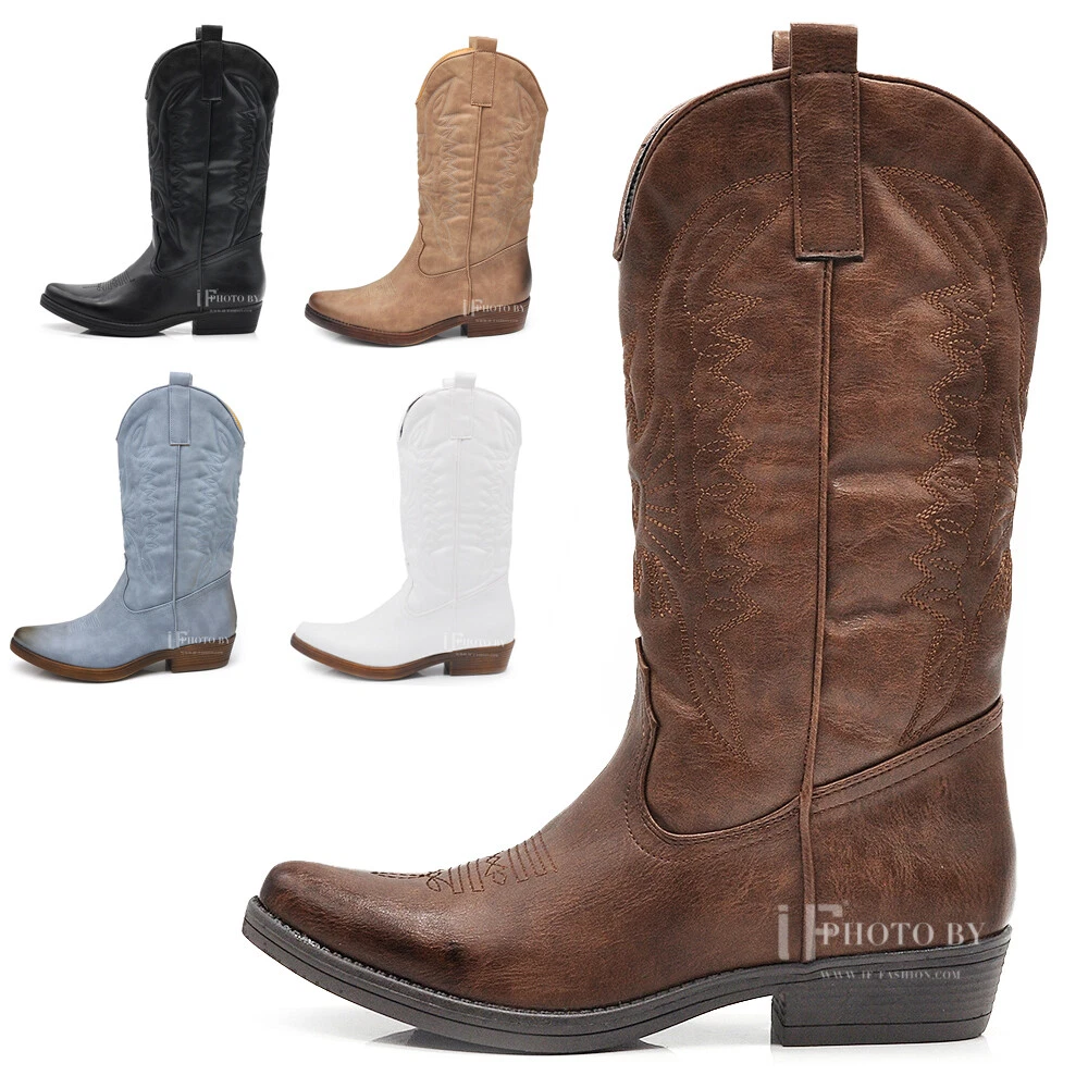 Stivaletti cowboy shop donna