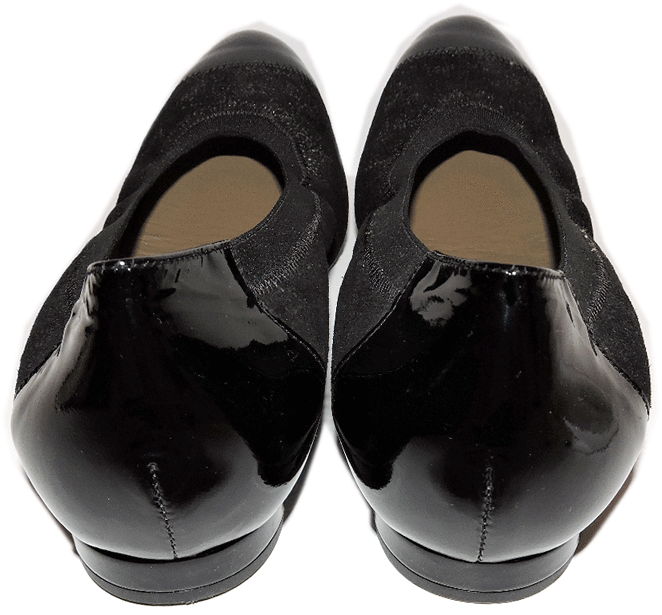 Anyi Lu ' Casquette Cate ' Cuir negro Casquette ' Orteil Ballet Ballerines Plates Chaussure 024fbc Anyi Lu ' Casquette Cate ' Cuir negro Casquette ' Orteil Ballet Ballerines Plates Chaussure 024fbc