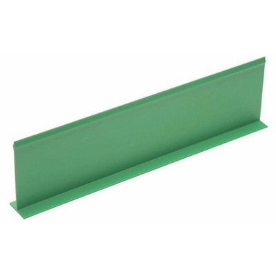 Green T-Shape Produce Case Divider Shelf Divider r - 18''L x 5''H