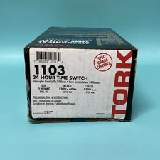 TORK 24 Hr. Time Switch 1103 DPST 40A  120v60Hz New Z7