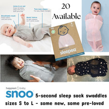 Snoo Sleepea 5 Second Swaddle/Sleep Sacks - S...