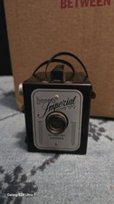 Vintage Herco Imperial 620 Snap Shot Box Camera Bakelite 1950s DOES NOT WORK.