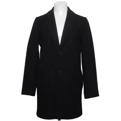 House Brand, Mantel, Herren, Größe: S, Schwarz, Polyester, Einfarbig #9B5