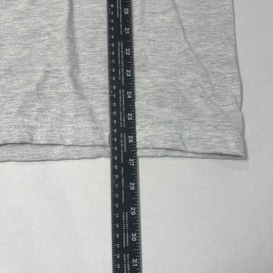 Soffe US Air Force T-Shirt Mens SMALL Gray VTG 90s Reflective MADE USA USAF PT - Image 4 of 4